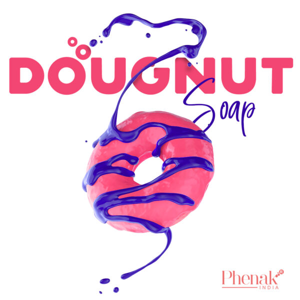 Make your kid’s bath time a fun time with Phenak India’s Doughnut soaps. Doughnut Soap made with natural ingredients and has goodness of cocoa butter. Net Weight: 170g